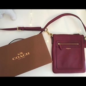 COACH LEGACY SWINGBACK LEATHER CROSSBODY